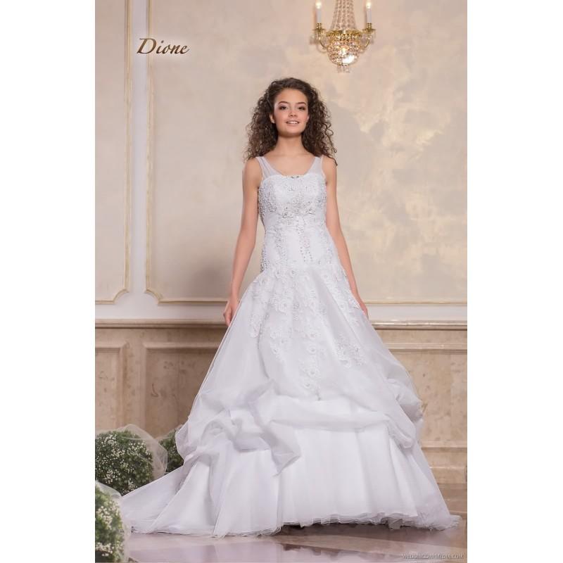 Hochzeit - Ver-de Dione Ver-de Wedding Dresses Golden Hours - Glamour Line - Rosy Bridesmaid Dresses