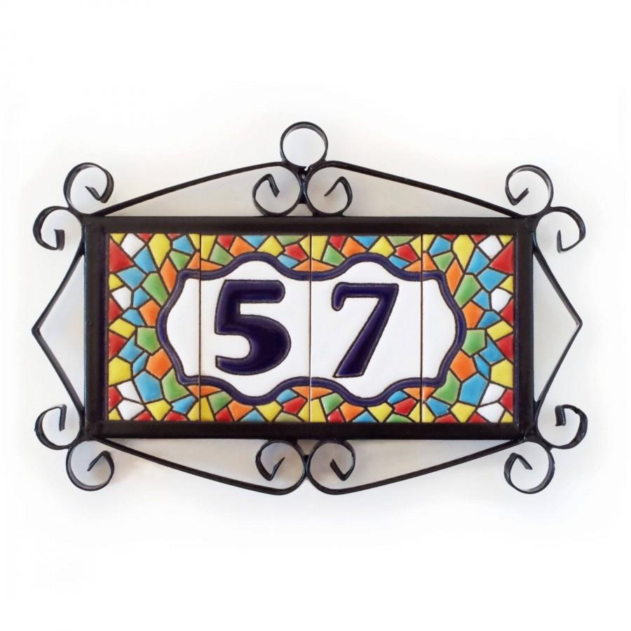 Свадьба - Modern number plaque, Rustic number for house, Personalized address number, Mailbox number plaque, Rustic number plaque, Rustic house number
