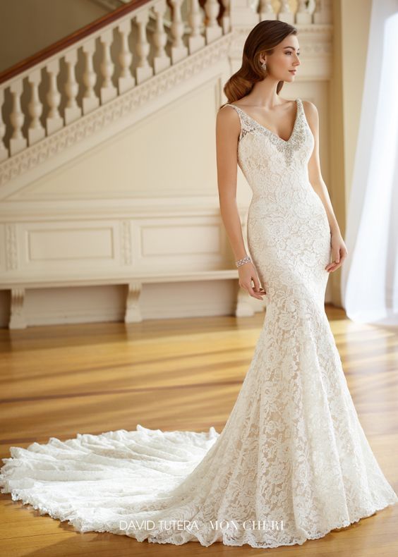 Hochzeit - Wedding Dress Inspiration - David Tutera For Mon Cheri Bridal