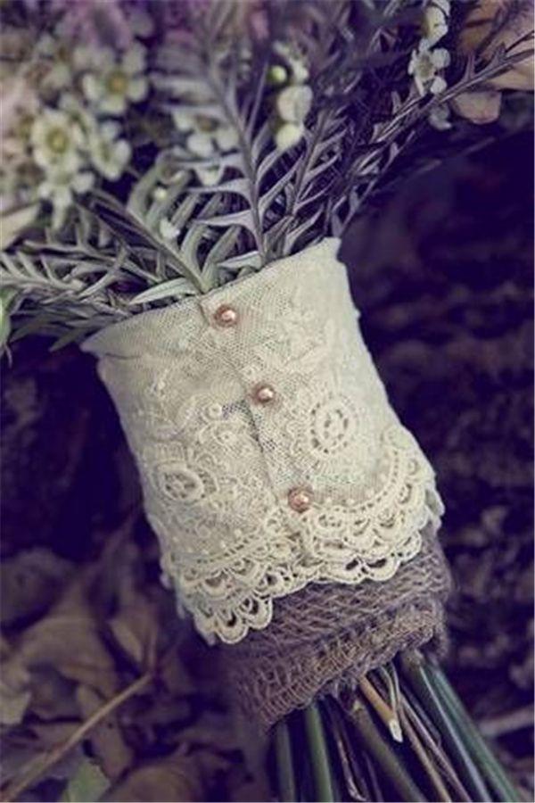 Свадьба - 22 Rustic Burlap Lace Wedding Ideas