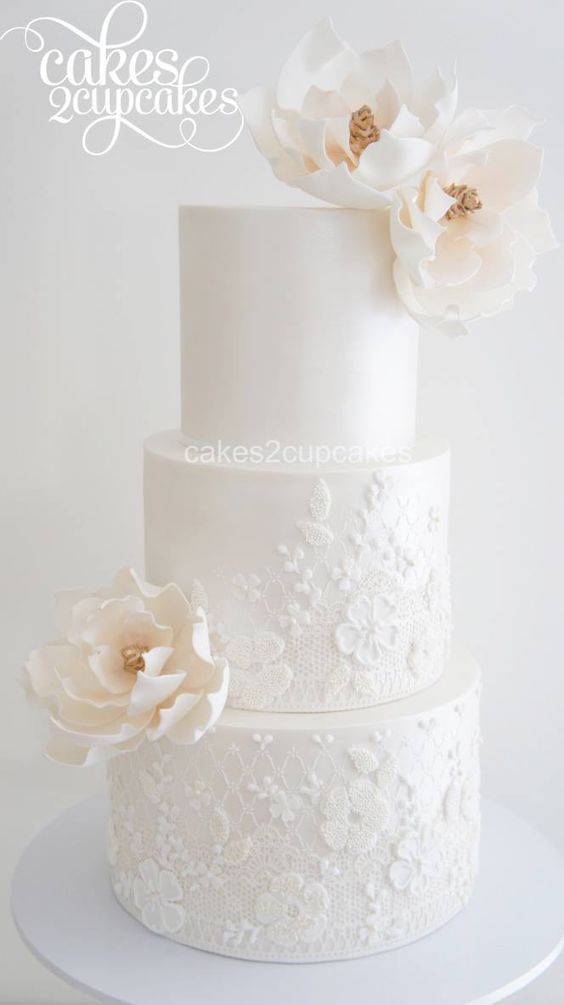 زفاف - Wedding Cake Inspiration - Cakes 2 Cupcakes