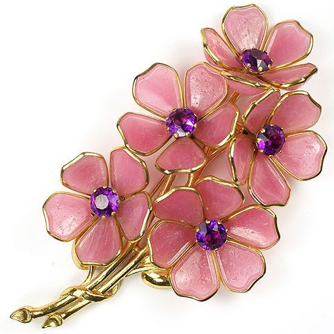 Mariage - Think Pink! - Pink Vintage Jewelry