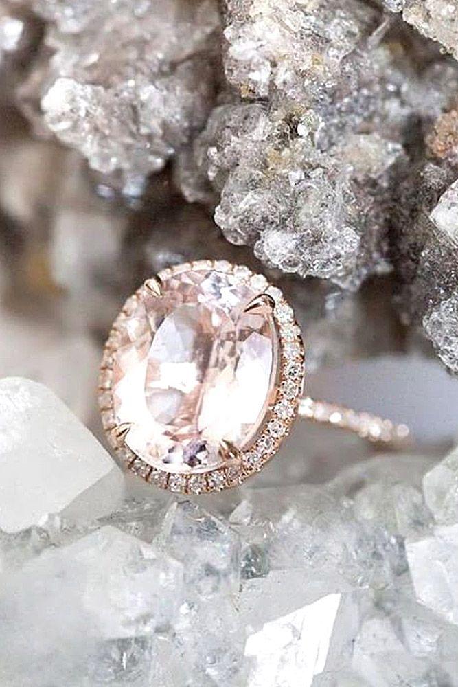 Свадьба - 27 Morganite Engagement Rings We Are Obsessed With