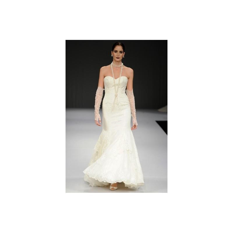 زفاف - Anne Barge FW12 Dress 7 - Full Length Fall 2012 White Sweetheart Fit and Flare The Anne Barge Collections - Nonmiss One Wedding Store