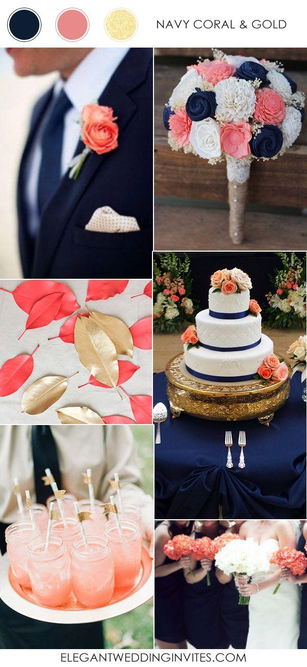 Hochzeit - Top 10 Wedding Color Combination Ideas For 2017 Trends