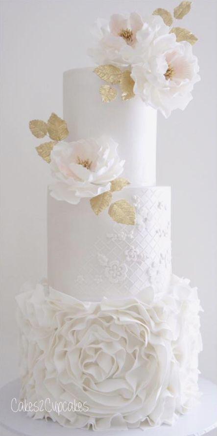 Hochzeit - Wedding Cake Inspiration - Cakes 2 Cupcakes