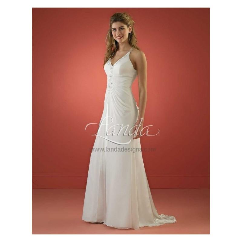 Hochzeit - Landa Designs D322 -  Designer Wedding Dresses