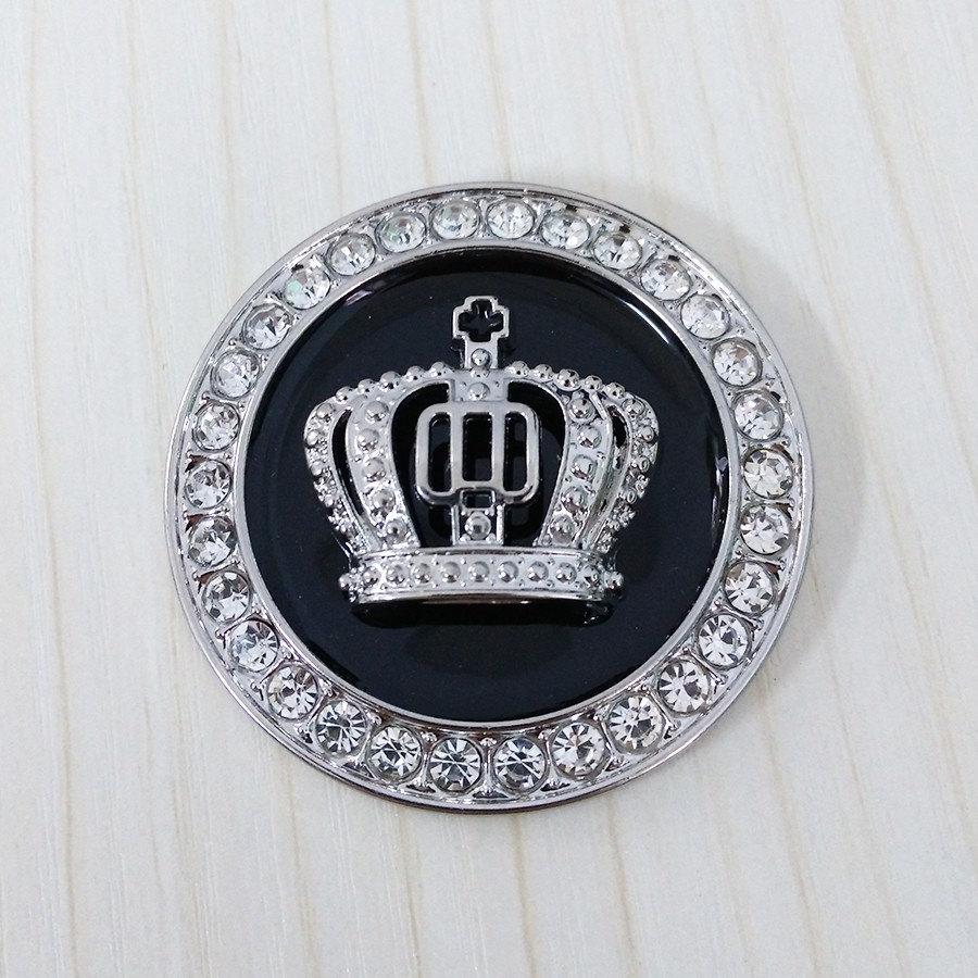 زفاف - Crystal Crown Car Emblem, Car Exterior & Interior Decal Sticker, Bling Car Accessory, Auto Decoration, Unique Gift For Her, Bling Car Decor