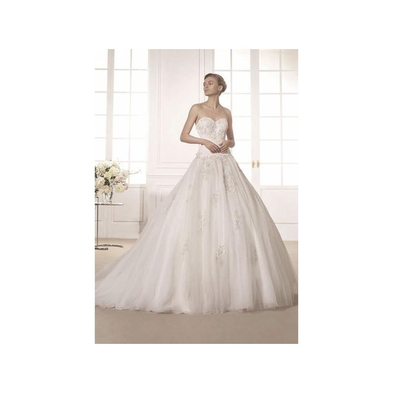 Hochzeit - Vestido de novia de Susanna Rivieri Modelo 304630 - 2015 Princesa Palabra de honor Vestido - Tienda nupcial con estilo del cordón