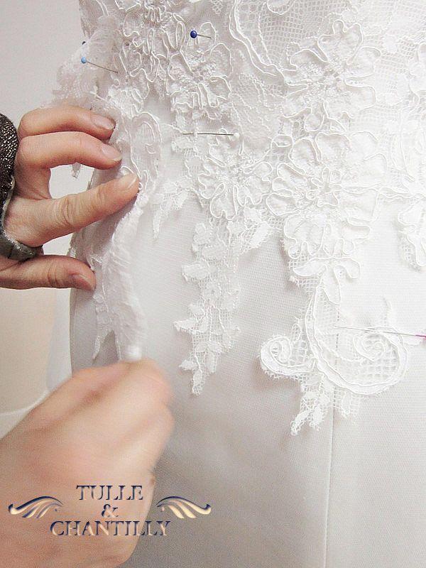 Свадьба - {Design Your Wedding Dress} Custom Made Strappy Tiered Lace Wedding Dress
