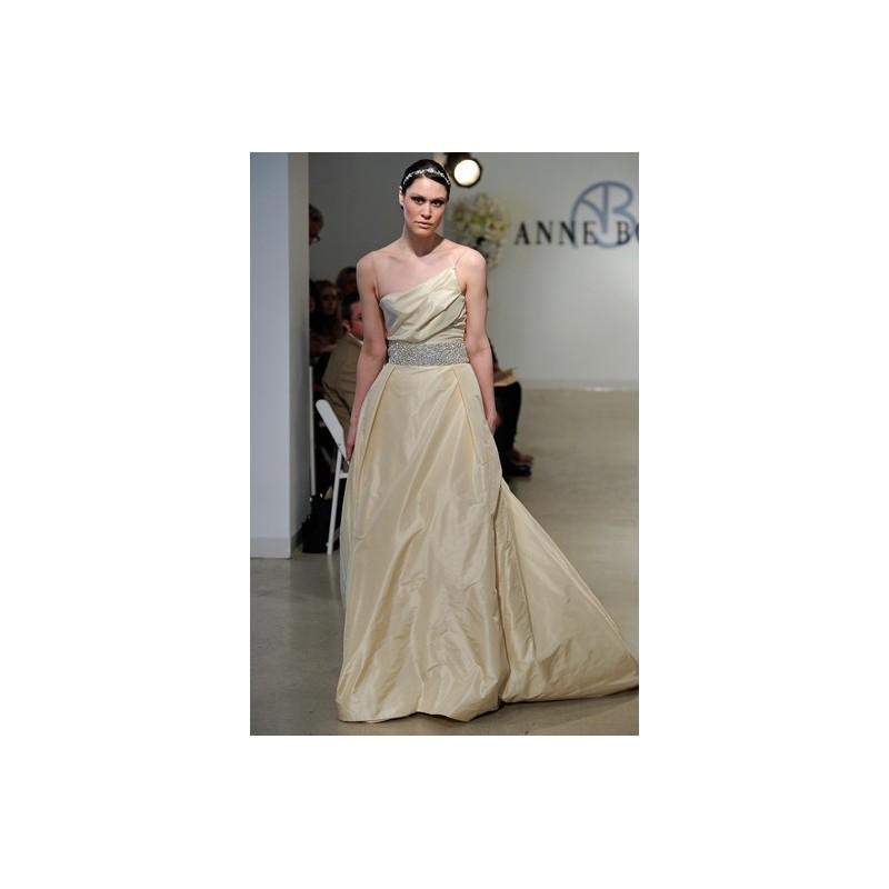 Свадьба - Anne Bowen SS13 Dress 10 - Spring 2013 Full Length Nude A-Line Sleeveless Anne Bowen - Nonmiss One Wedding Store