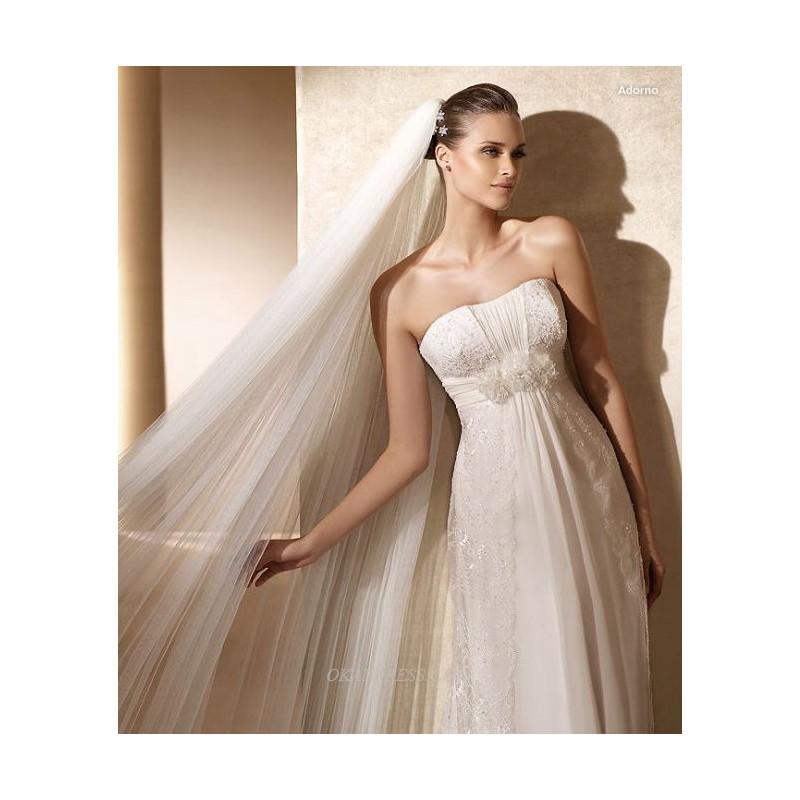 Mariage - Pronovias Adorno Bridal Gown (2011) (PR11_AdornoBG) - Crazy Sale Formal Dresses