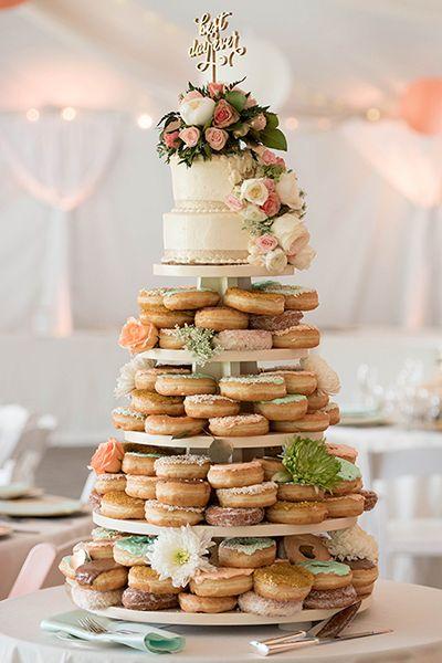 Wedding - 25  Doughnut Ideas Your Guests Will Go Nuts Over