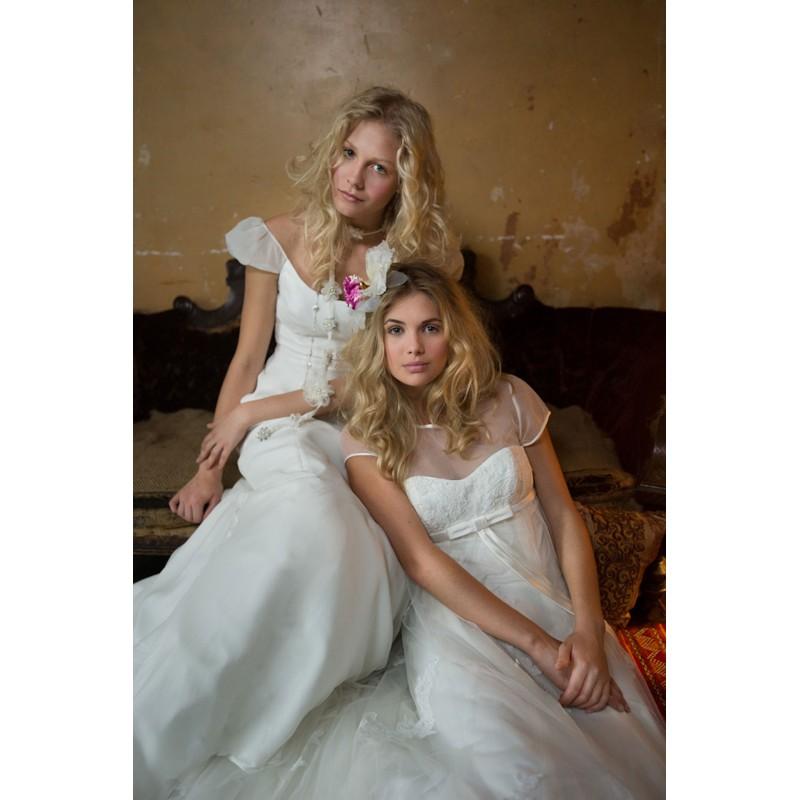 Wedding - Mia Mia 2012 - Christina (left) And Calypso (right) 701693 - granddressy.com