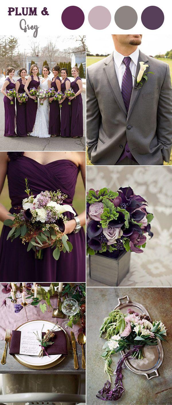 زفاف - The 10 Perfect Fall Wedding Color Combos To Steal In 2017