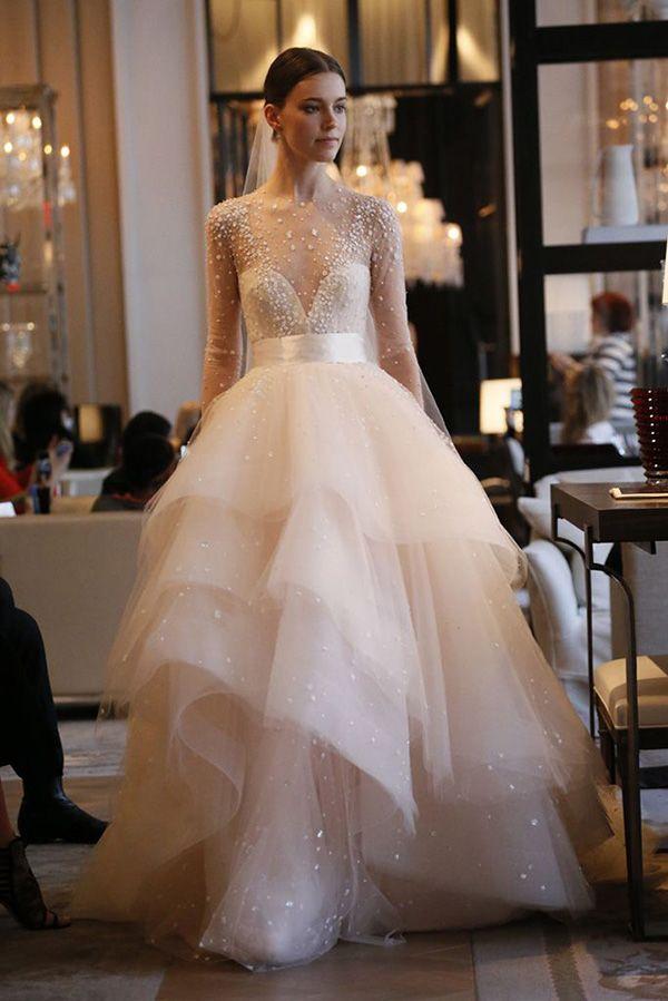 Hochzeit - 10 Colored Wedding Gowns You’ll Fall Head Over Heels For