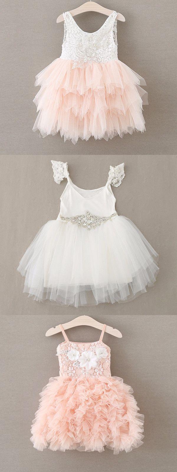 Mariage - Popular Flower Girl Dresses In Several Styles