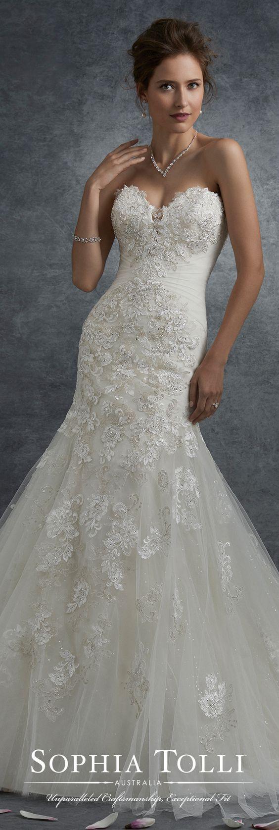 Wedding - Wedding Dress Inspiration - Sophia Tolli
