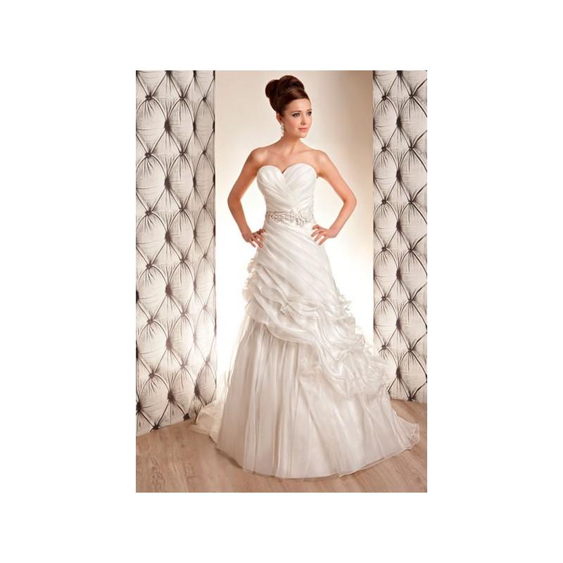 Hochzeit - Vestido de novia de OreaSposa Modelo L671 - 2014 Princesa Palabra de honor Vestido - Tienda nupcial con estilo del cordón