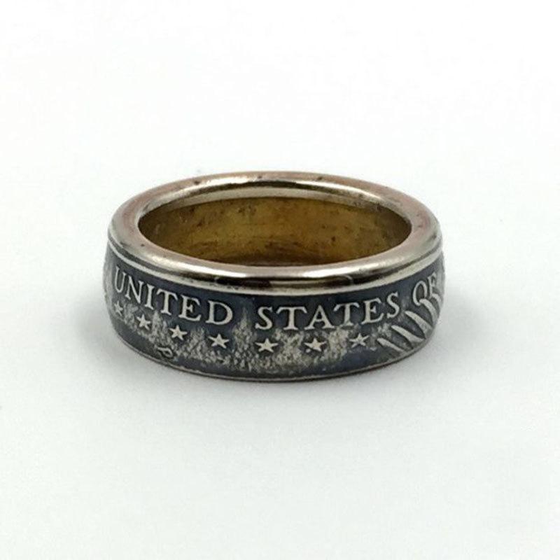 Свадьба - One Dollar American Eagle Coin Ring
