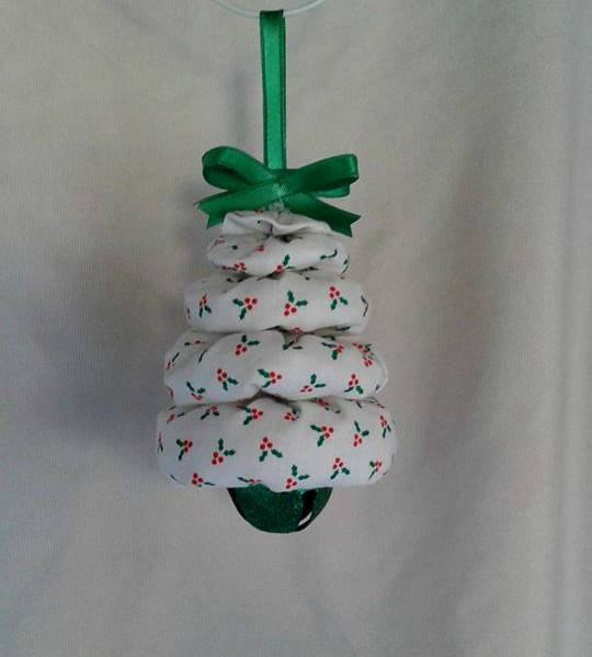 Wedding - Holy and Berries Christmas Tree Ornament