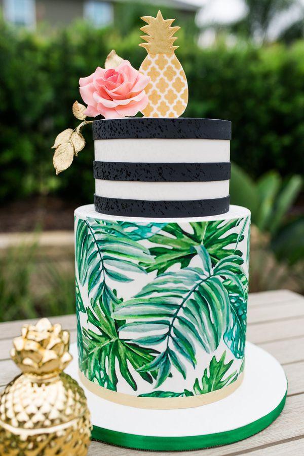 Hochzeit - A Poolside Palm Springs Inspired Engagement Party