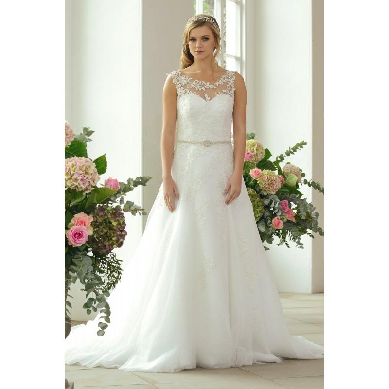 زفاف - Style 1709 by Catherine Parry - Ivory  White Lace Floor Sweetheart  Illusion A-Line Wedding Dresses - Bridesmaid Dress Online Shop
