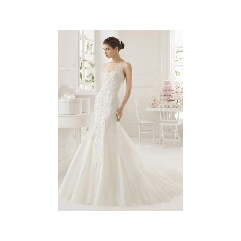 Wedding - Vestido de novia de Aire Barcelona Modelo Alcazar - 2015 Sirena Otros Vestido - Tienda nupcial con estilo del cordón