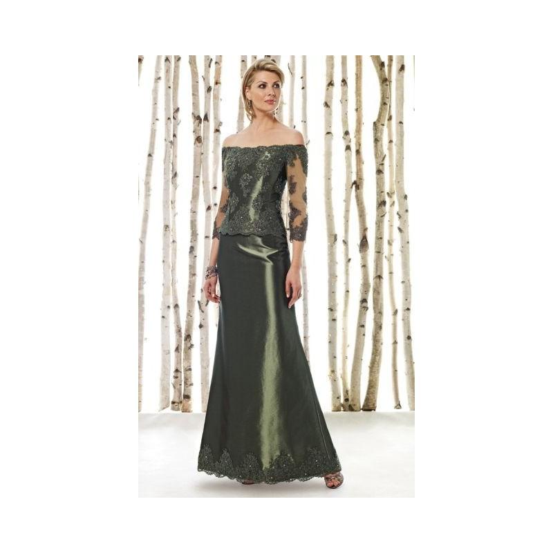 زفاف - Cameron Blake by Mon Cheri Off the Shoulder Lace MOB Dress 211612 - Brand Prom Dresses