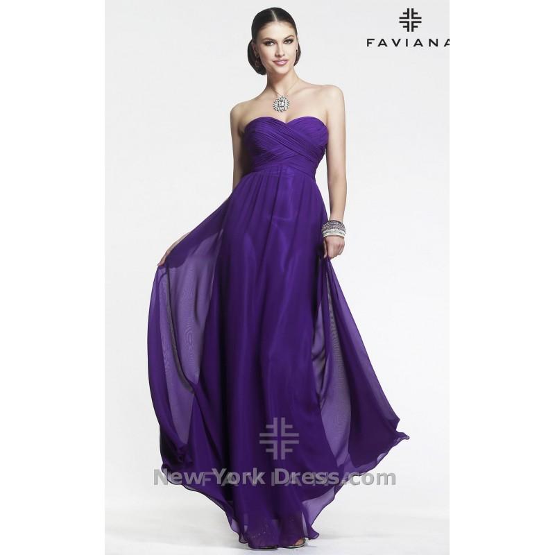 Mariage - Faviana 7338 - Charming Wedding Party Dresses