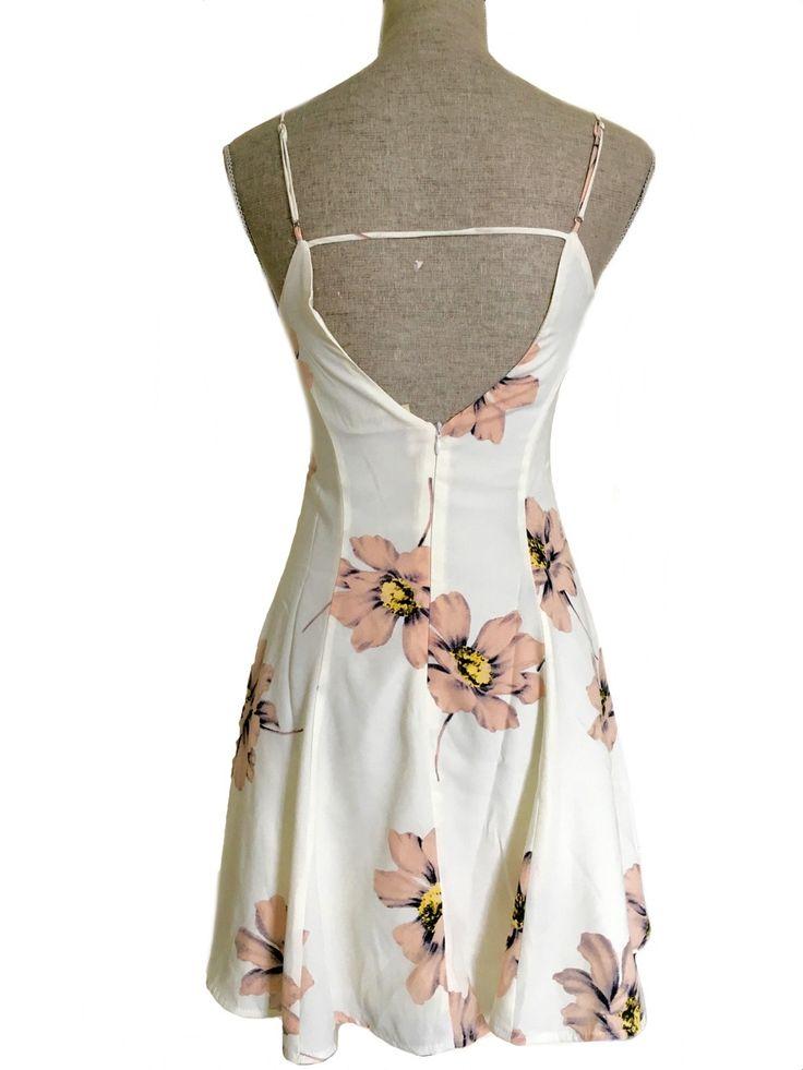Mariage - Dawn Floral Print Dress - White   Pink