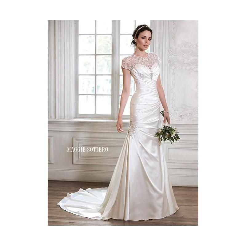 Hochzeit - Sottero and Midgley Maggie Bridal by Maggie Sottero Aideen-5MS131JK - Fantastic Bridesmaid Dresses