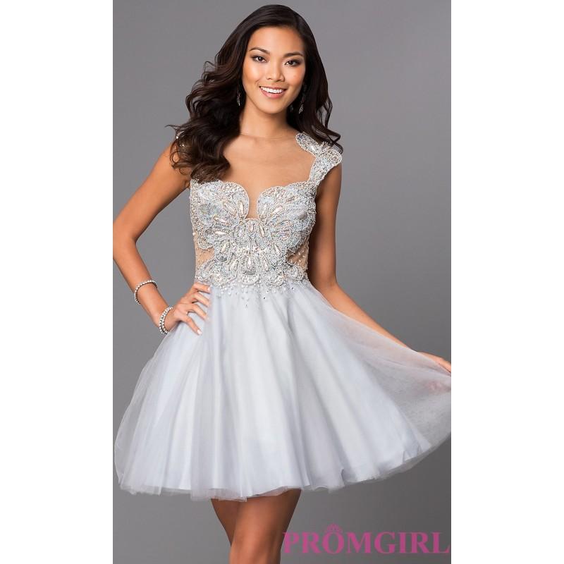 زفاف - Short Terani Homecoming Dress - H1038 - Brand Prom Dresses