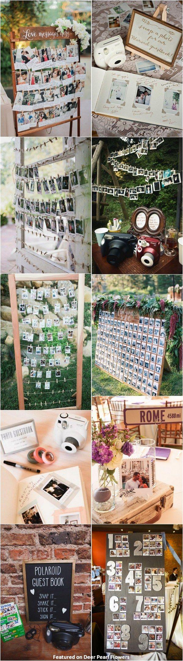 Wedding - 30 Creative Polaroid Wedding Ideas You’ll Love