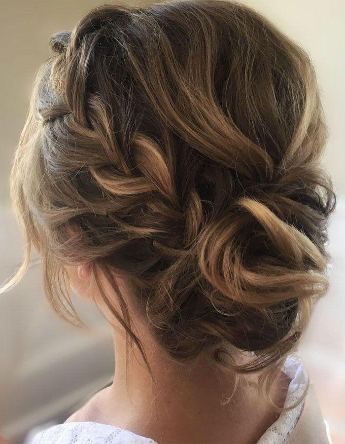 Hochzeit - This Crown Braid With Updo Wedding Hairstyle Perfect For Boho Bride