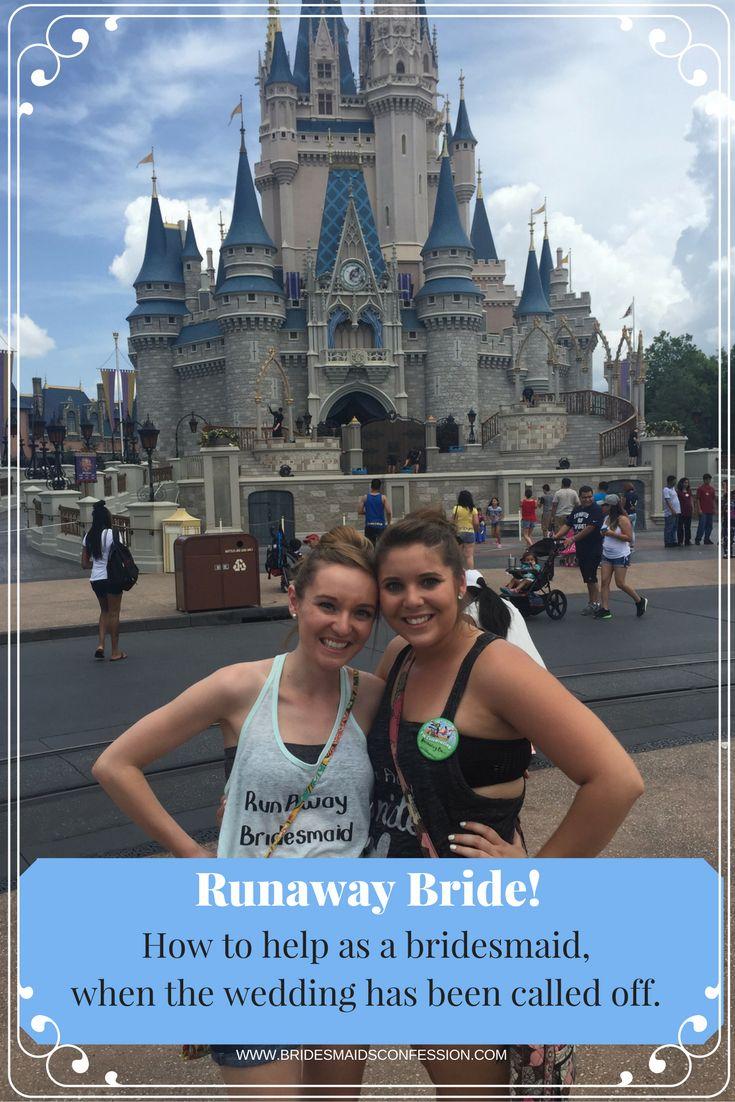 Hochzeit - How To Help A Runaway Bride. One Hint: Disney World