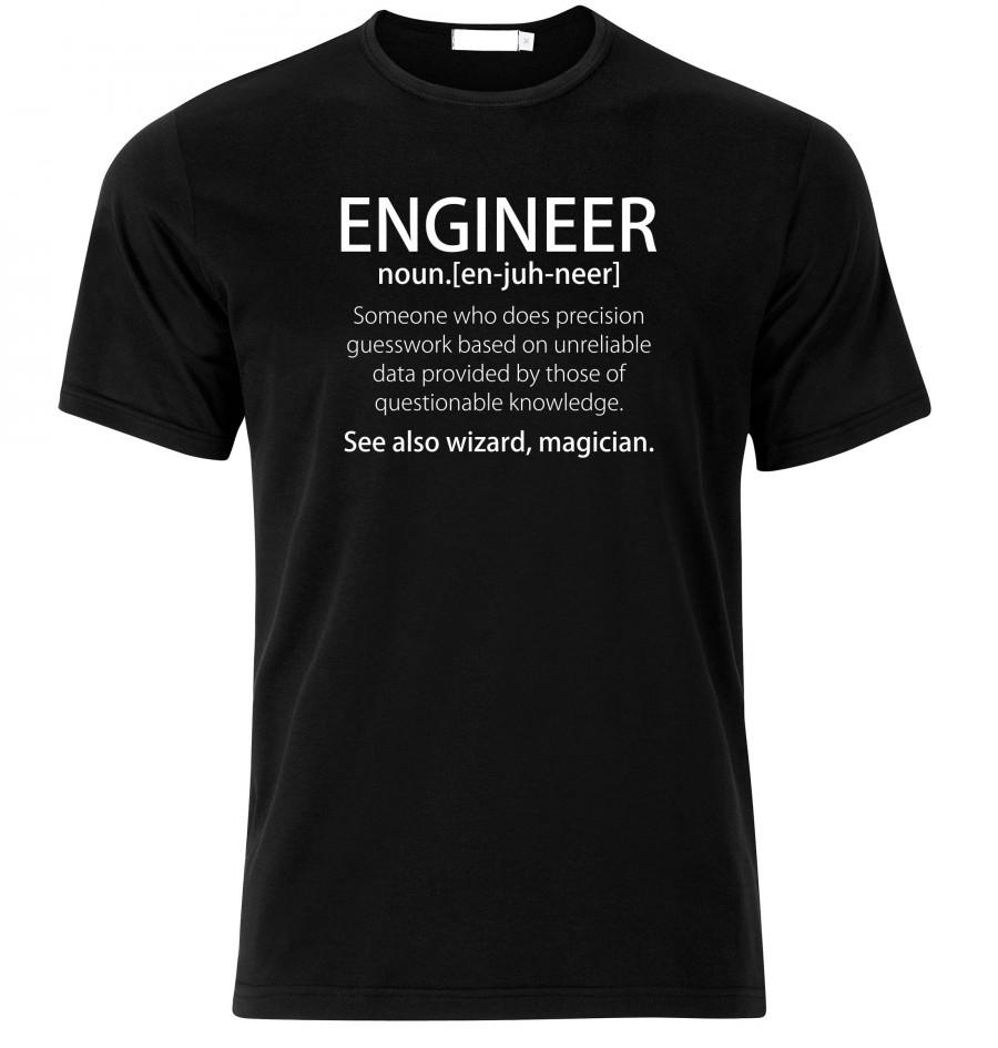 Wedding - Engineer  T-Shirt - available in many sizes and colors