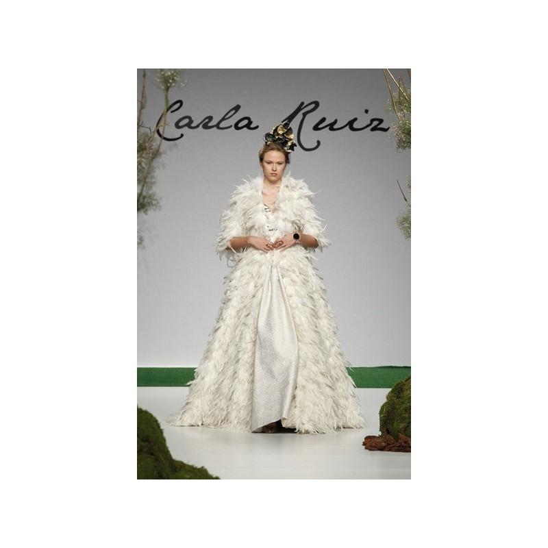 زفاف - Vestido de novia de Carla Ruiz - 2014 Otras Otros Vestido - Tienda nupcial con estilo del cordón