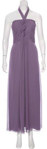 Mariage - Monique Lhuillier Bridesmaids Pleated Structured Gown