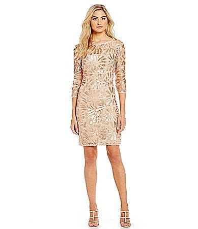 Wedding - JS Collections Beaded Lace Dress 