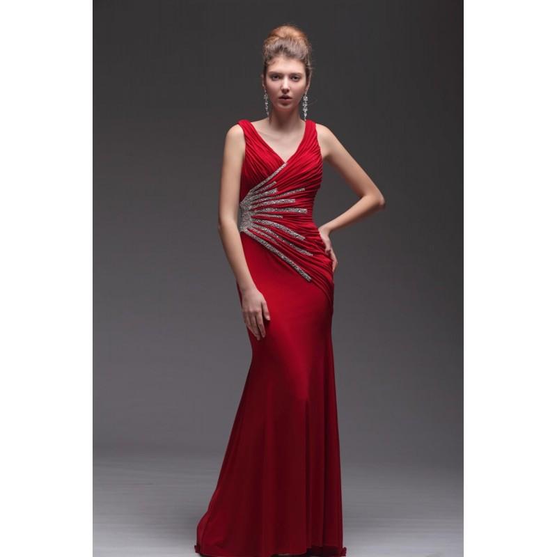Hochzeit - Angela and Alison Long Prom 21092 Hot Red,Royal Blue Dress - The Unique Prom Store