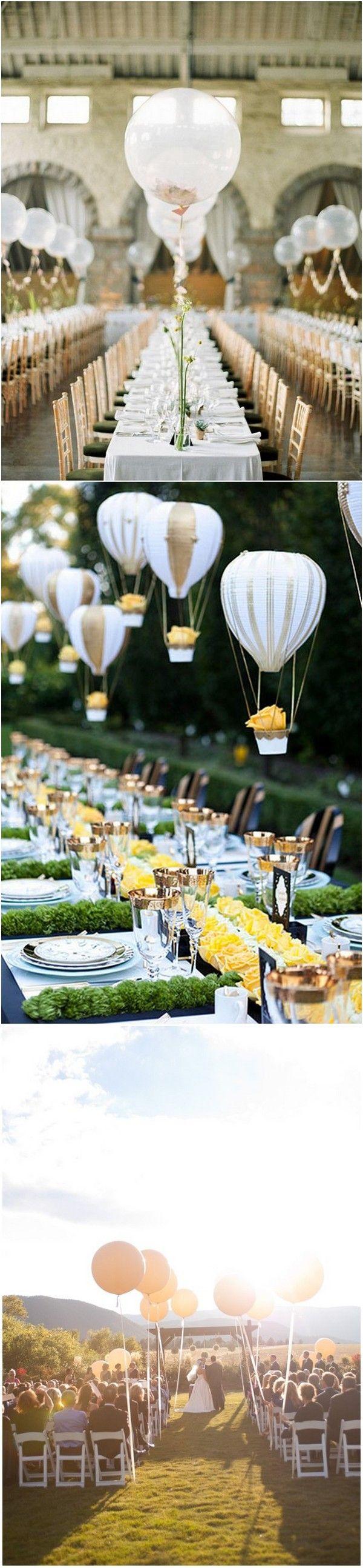 Hochzeit - 16 Romantic Wedding Decoration Ideas With Balloons - Page 3 Of 3