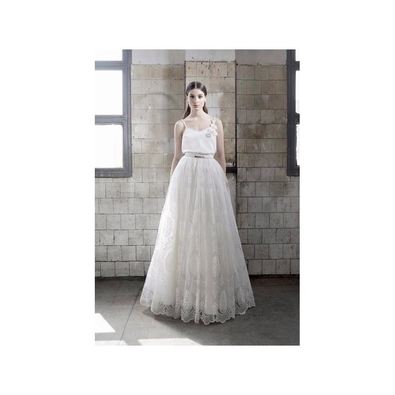 Wedding - Vestido de novia de Inmaculada Garcia Modelo Gina - 2016 Evasé Tirantes Vestido - Tienda nupcial con estilo del cordón