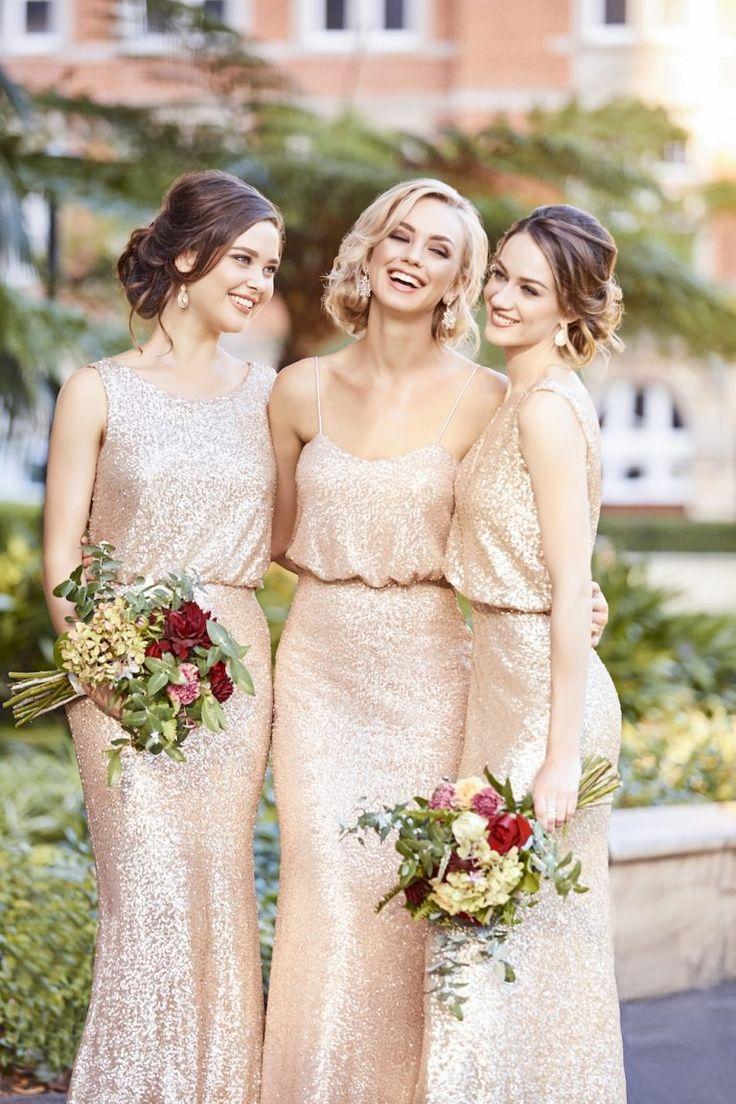 Hochzeit - Trends We Love: Relaxed Glam Bridesmaid Dresses
