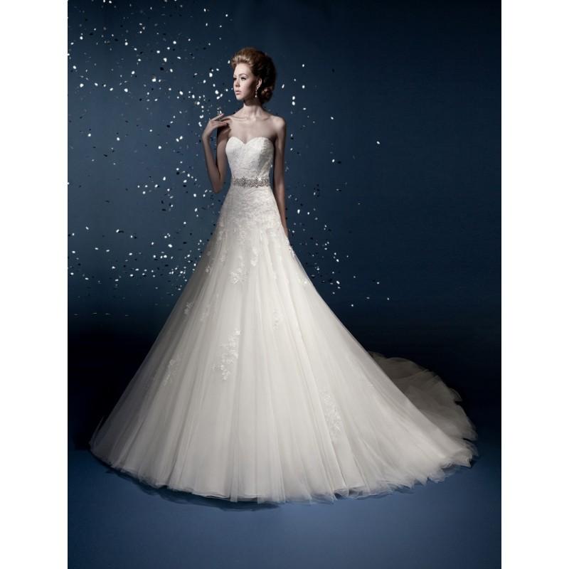 زفاف - Kitty Chen Couture Elizabeth Lace Wedding Dress - Crazy Sale Bridal Dresses