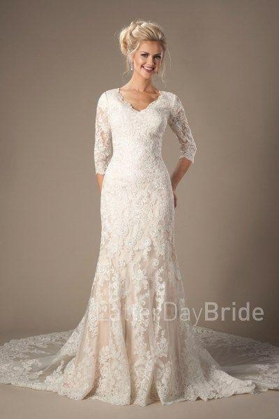 Mariage - Modest Wedding Dresses- Latter Day Bride