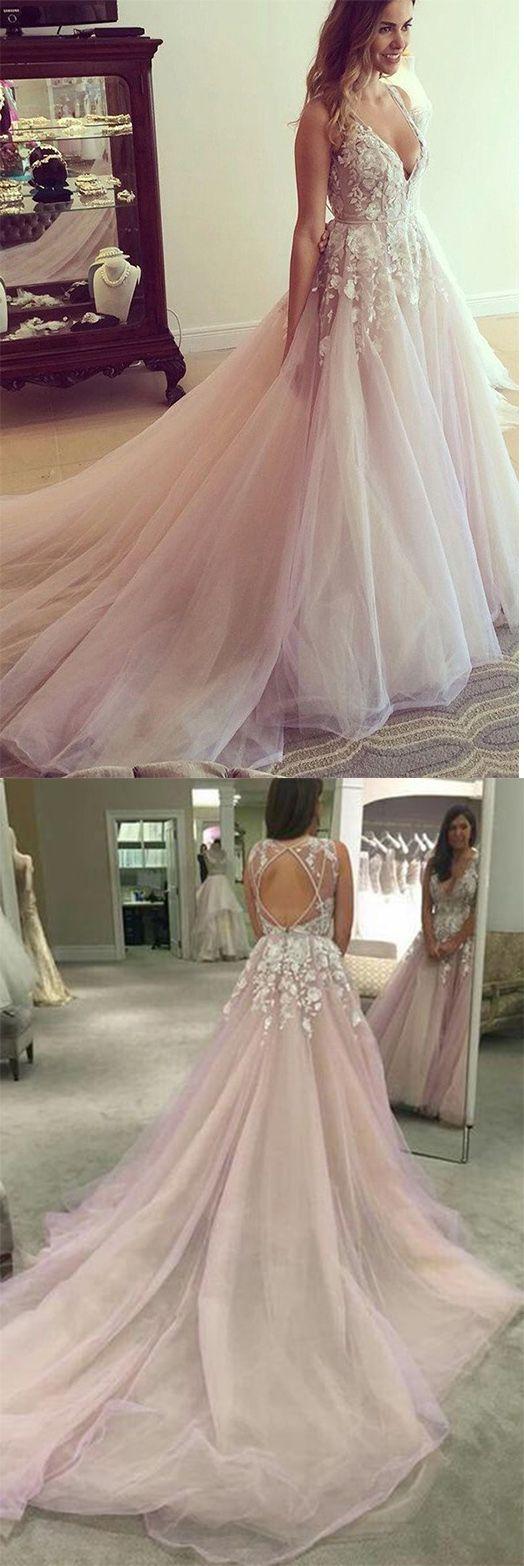 Mariage - Princess Wedding Dresses, Pink Wedd