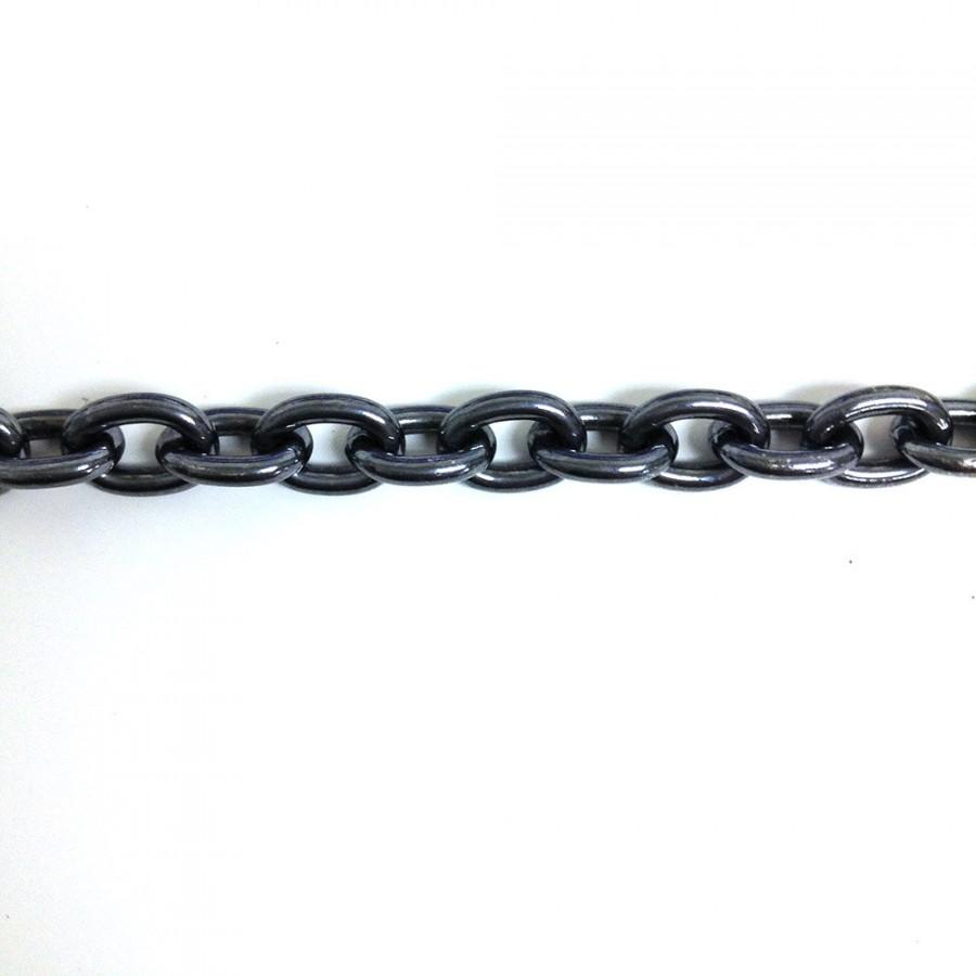 زفاف - 0.925 Sterling Silver Shinny Solid Cable Chain  Oxidized   "Custom Made", Rosary Chain,Beads Gems Cabochons,Diamond Findings, gemstone chain