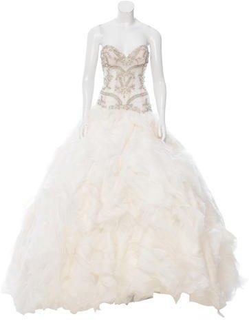 Mariage - Ines di Santo Embellished Wedding Gown