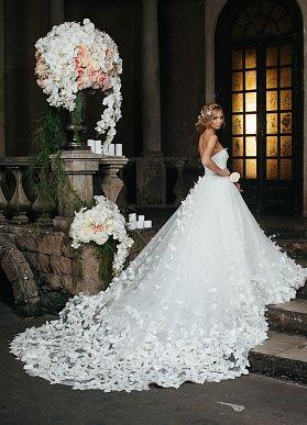 Wedding - Свадебное Платье Бабочки Любви 